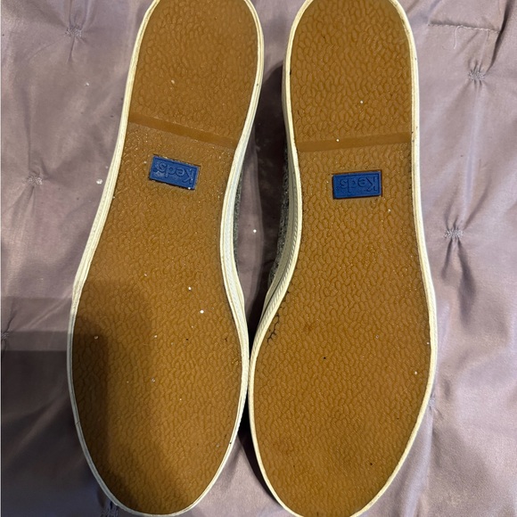 Kate Spade  Glitter Slip-On Shoes - Silver - Picture 8 of 9